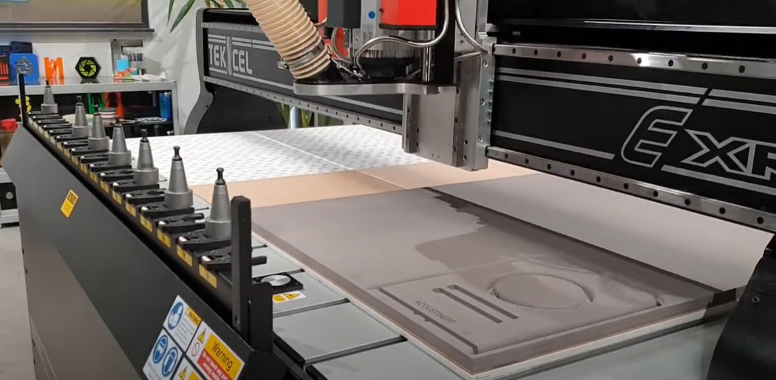 How to Skim the MDF Sacrificial Bed on your Tekcel CNC Router: A Step-by-Step Guide