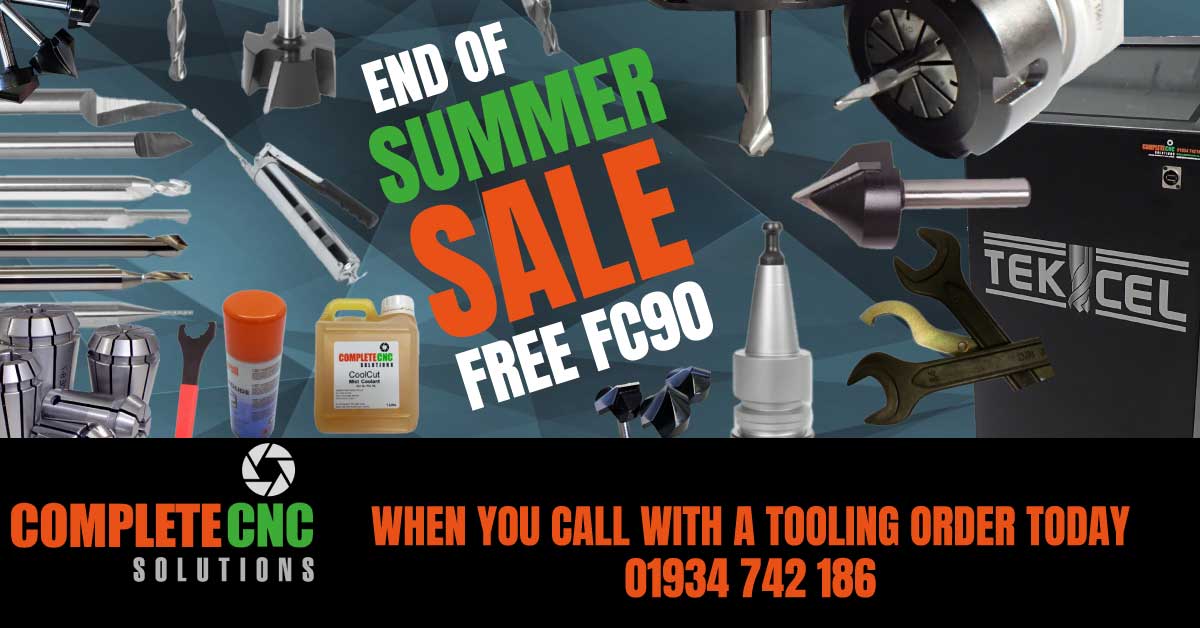 Complete CNC Solutions - End of Summer Special Offer