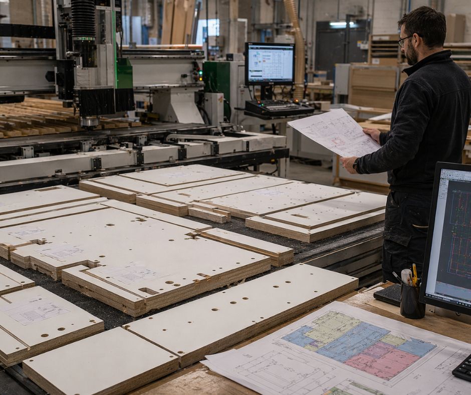 Complete CNC Solutions | CNC joinery components affected by file and sequencing errors